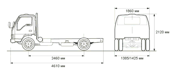 Схема ISUZU NKR55