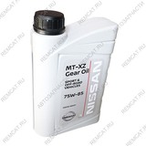 Масло трансмиссионное Nissan (Ниссан) MT-XZ Geat Oil, 1 л., KE91699931