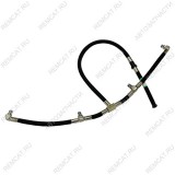 Трубка топливная обратки Ниссан Кабстар (Nissan Cabstar), в сборе, 16672MA70A